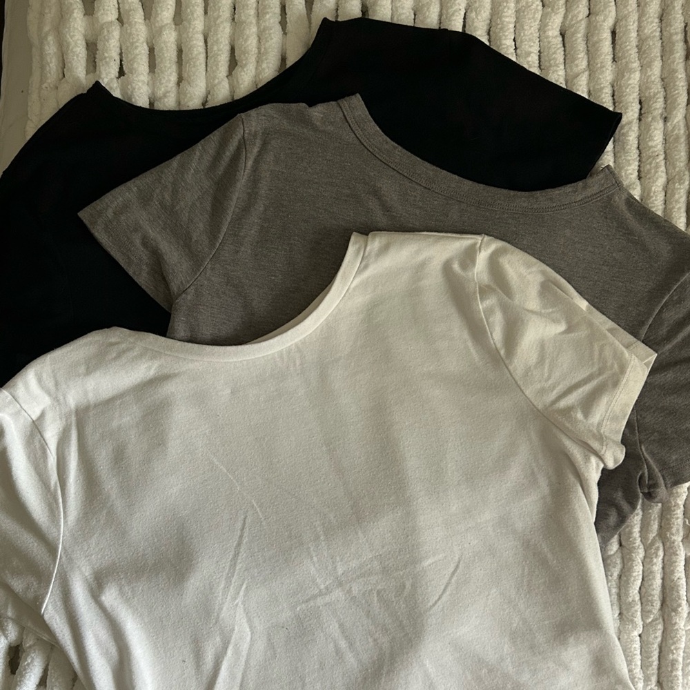 Pack of Cropped Baby Tees